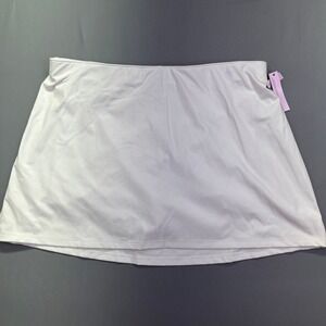 Wild Fable‎ White Tennis Skirt ButterBliss Athletic Skort XXL Boho Grunge